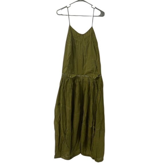 Raga/Chaudry Green Cotton Midi Dress(Size Small) - Picture 3 of 13